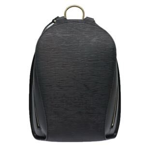 Louis Vuitton Epi Mabillon Backpack Black